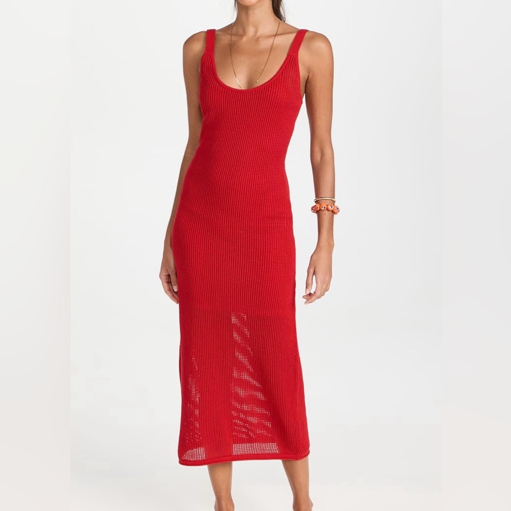 STAUD Jessica Knit Dress